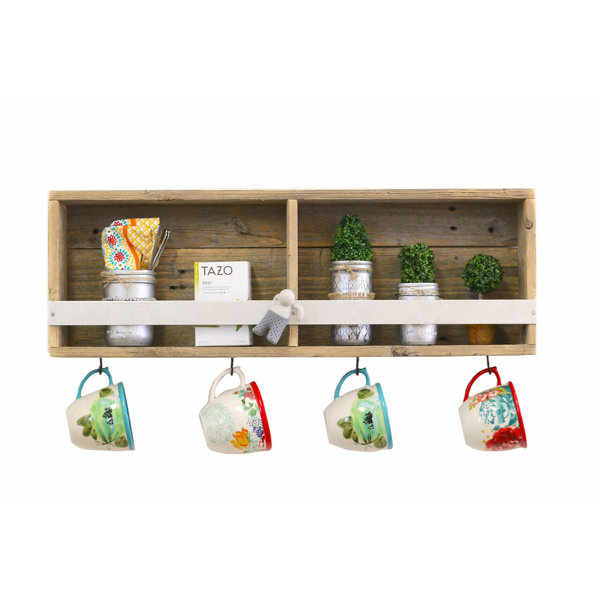 Gracie Oaks Menard Wall Shelf Wayfair