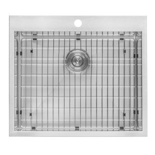 Laundry Sink Base Cabinets Wayfair Tirana 25 X 22 Drop In Laundry Sink