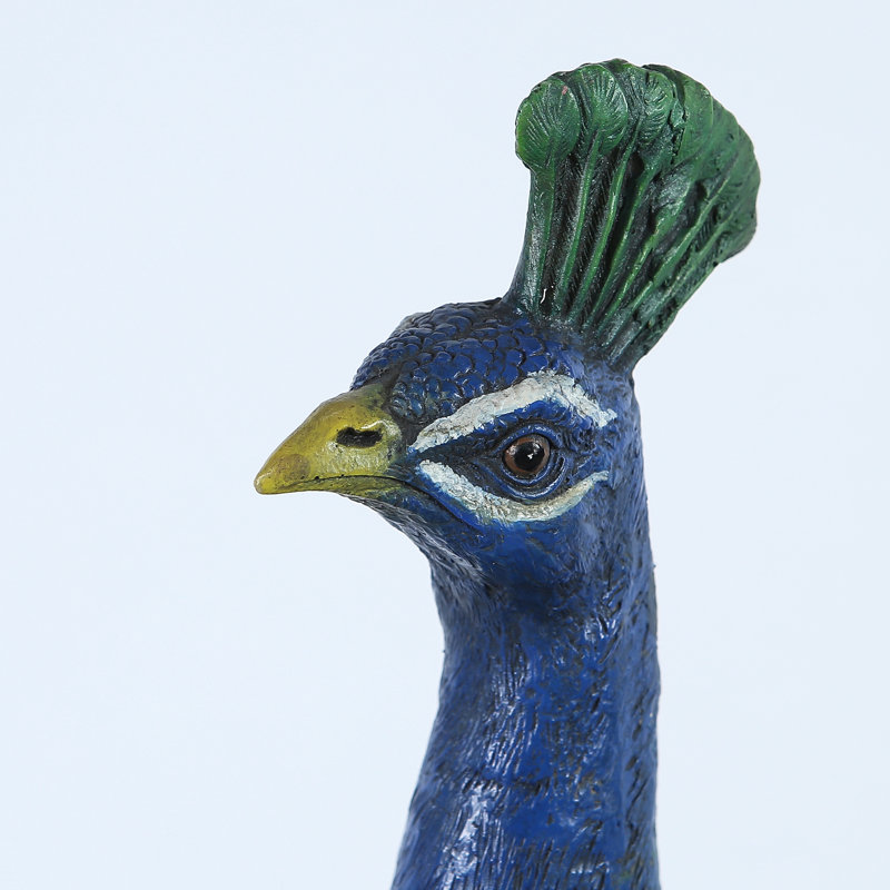 Luxen Home Resin Peacock And Pot Fountain With Led Light Reviews