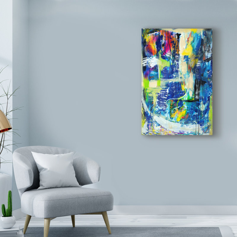 Ebern Designs Spiritual Graffiti I Acrylic Painting Print On