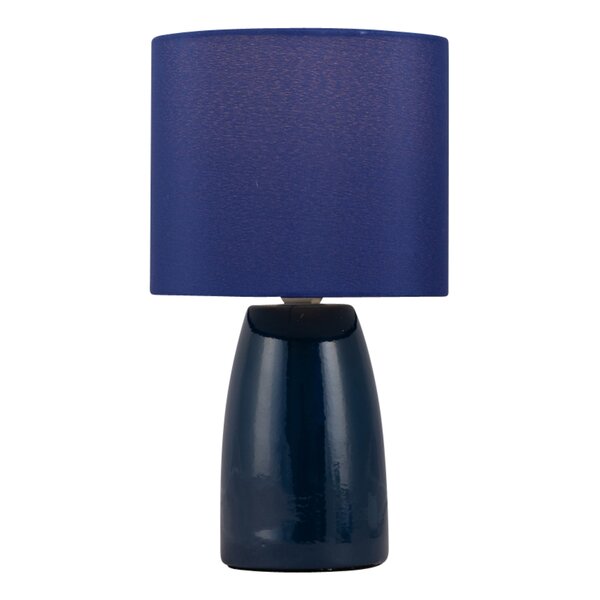 navy blue bedside lamp