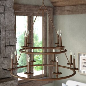 Bedford 12-Light Candle-Style Chandelier