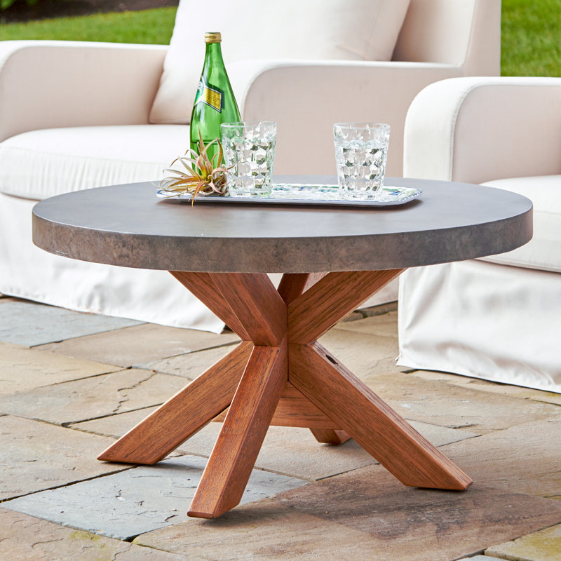 Birch Lane Mancini Round Coffee Table Reviews Mancini Round Coffee Table
