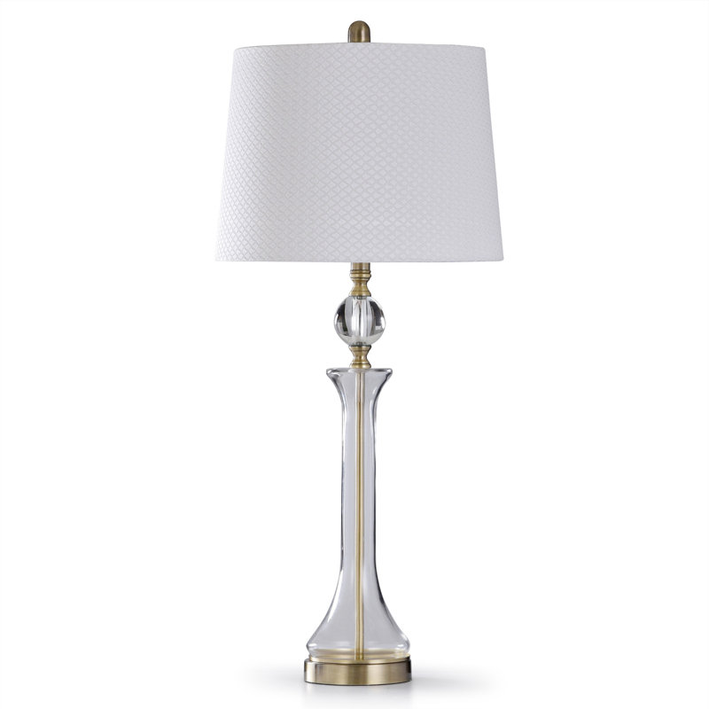 wayfair silver table lamps