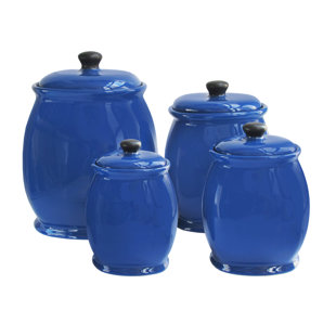 Blue Kitchen Canisters Jars You Ll Love Wayfair Quickview