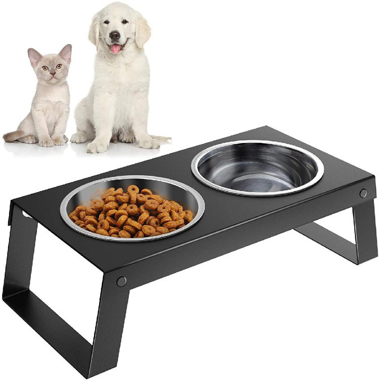 raised pet dish