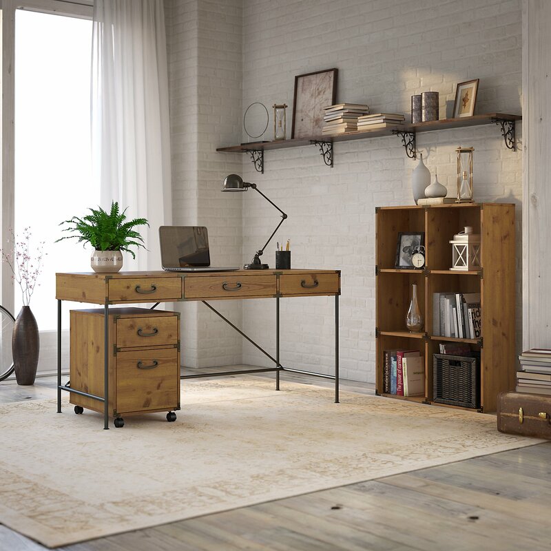 Kathy Ireland Home By Bush Furniture Ironworks Writing Desk