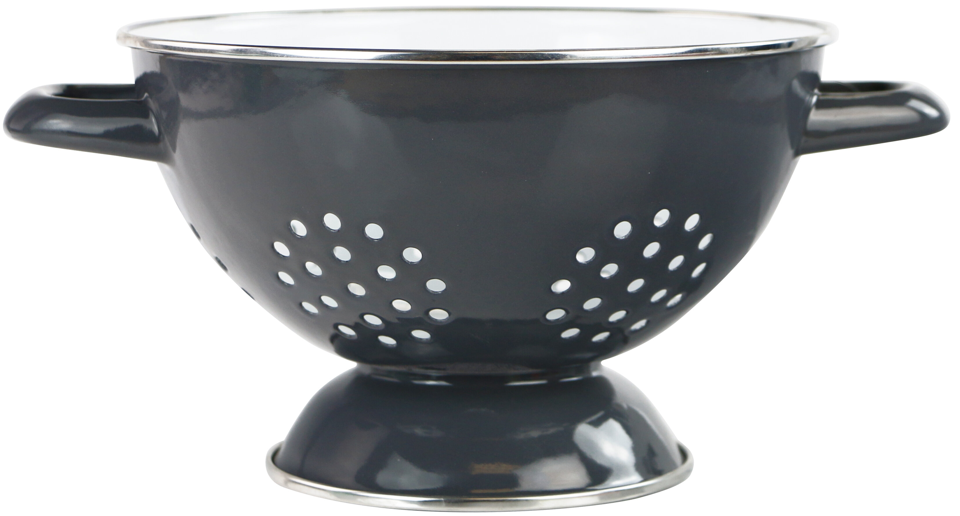 enamel colander with handle