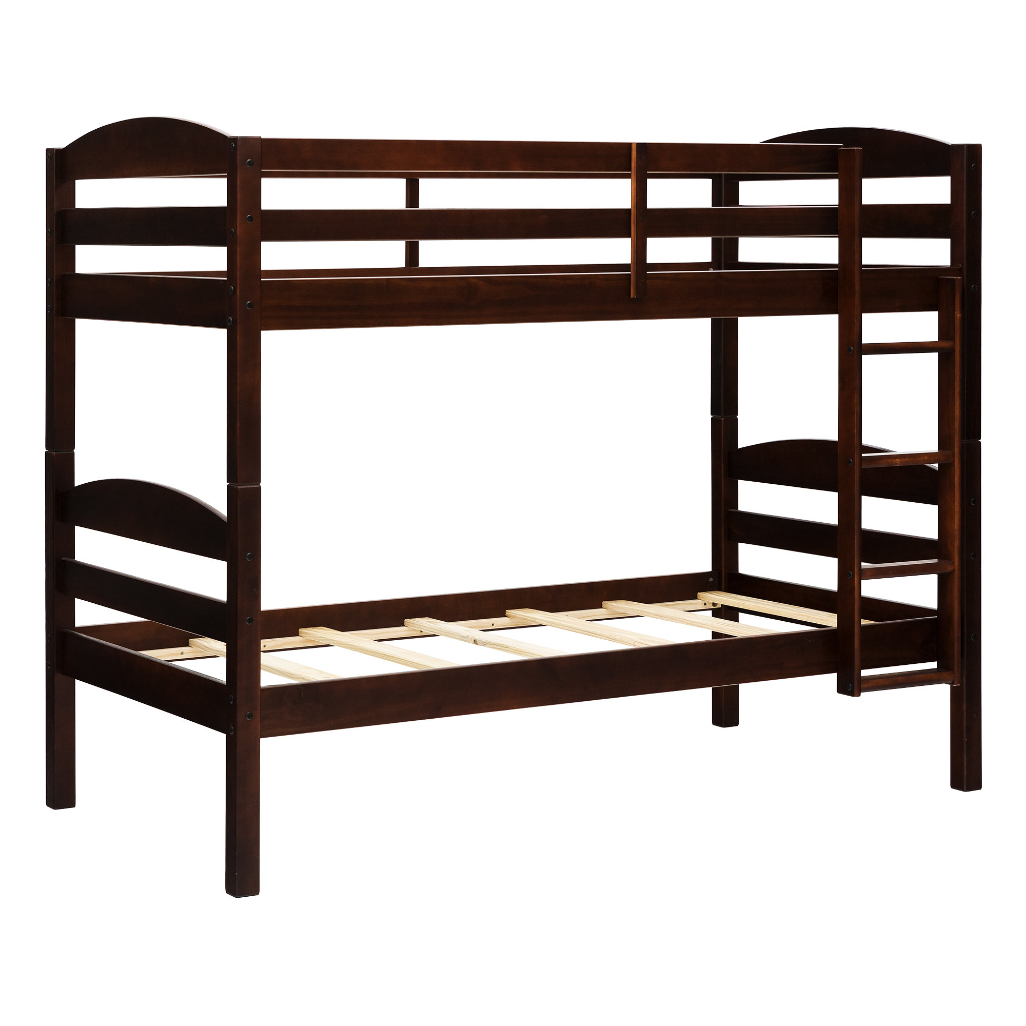 abby twin over twin bunk bed