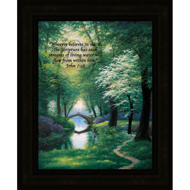 Hadleyhouseco Beside Still Waters By Charles White Framed Painting