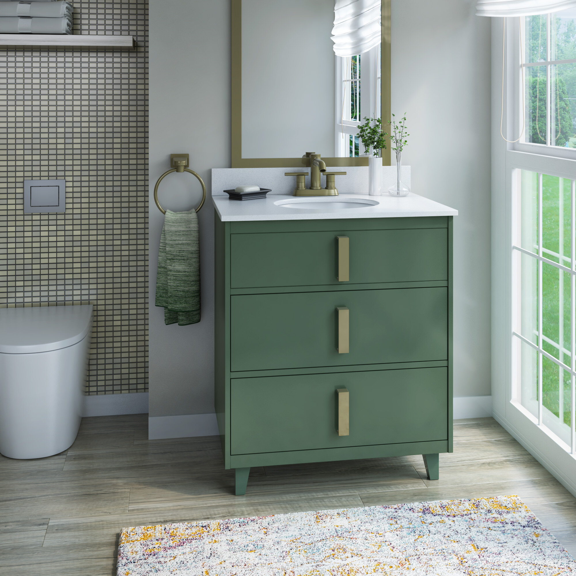 Mistana Annalise 30 Single Bathroom Vanity Set Reviews Wayfair