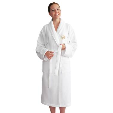 " SALE " MENS WOMANS UNISEX MOSCHINO BATH ROBE VELOUR TOWELING DRESSING GOWN 