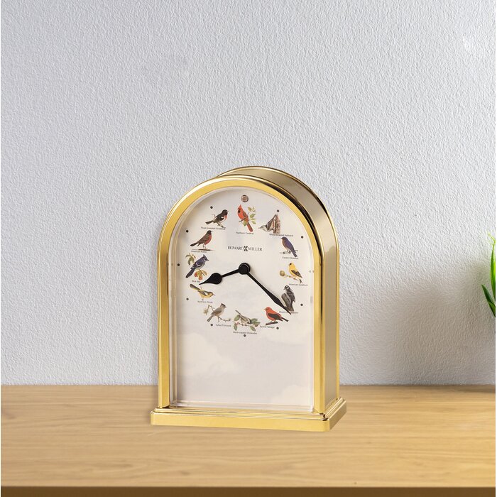 Songbirds Of America Table Clock