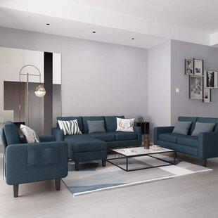 Feras 4 Piece Configurable Living Room Set by Latitude Run