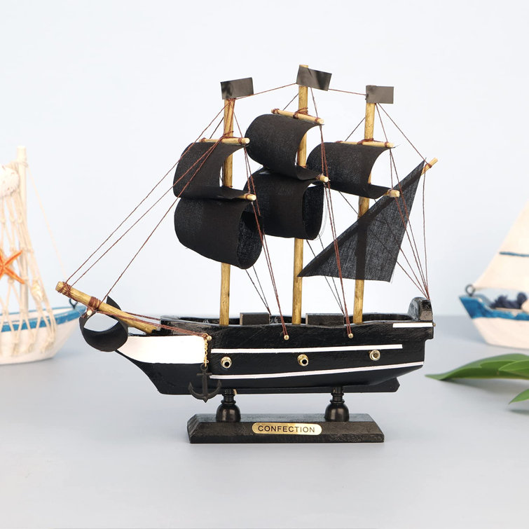 CALM Blue & White Nautical Pirate Boat Theme Hanging Plaque Sand Gift Sign CALM Blue & White Nautical Pirate Boat Theme Hanging Plaque Sand Gift Sign