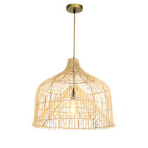 Wicker Basket Pendant Light | Wayfair