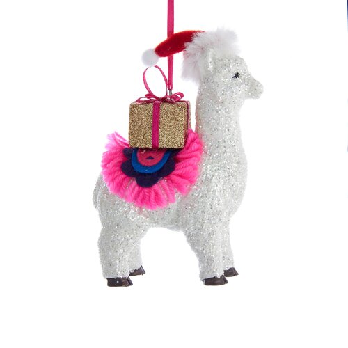 plastic llama figurine