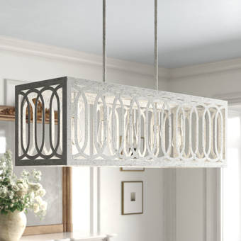 Mistana Ferris 6 Light Kitchen Island Linear Pendant Reviews Wayfair