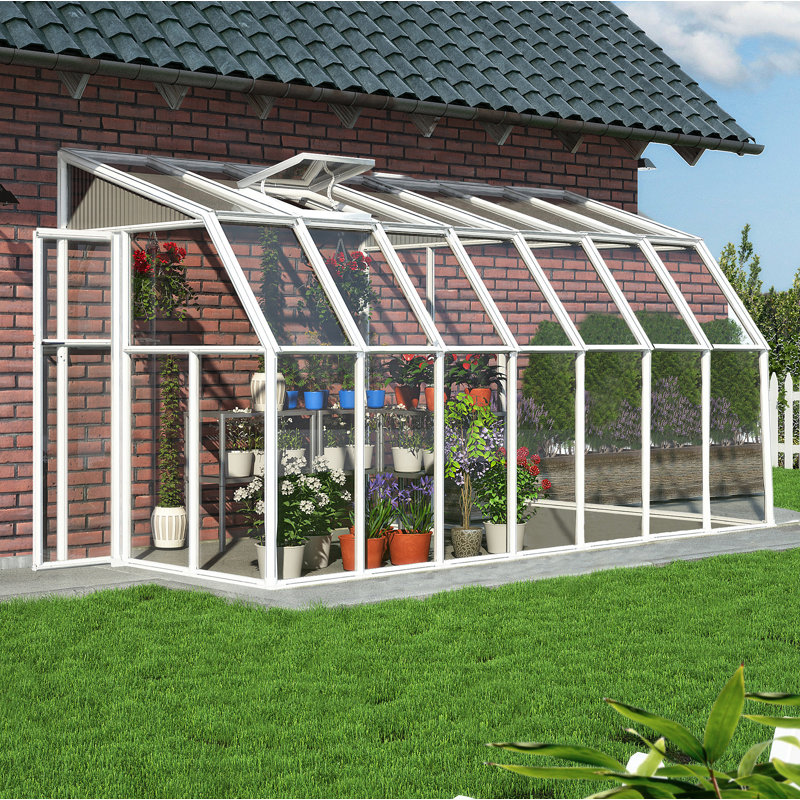 Rion Sun Room 2 6 Ft W X 14 D Greenhouse Wayfair Sun Room 2 6 Ft W X 14 D Greenhouse