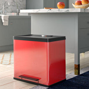 Karl Kruger 10 L Mülleimer Aus Emaille Wayfair De