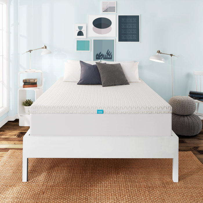 Alwyn Home Jadyn 3 Gel Memory Foam Mattress Topper Wayfair