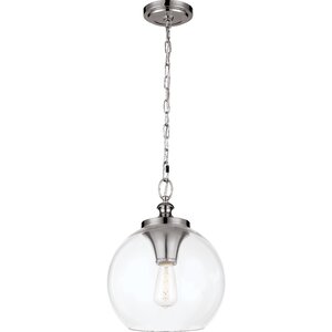 Asellus 1-Light Globe Pendant