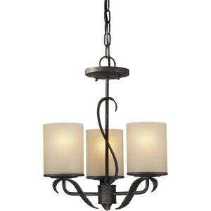 San Bernardino 3-Light Shaded Chandelier