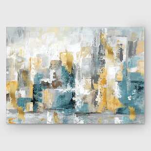 View City Views I Oil Painting Print on Wrapped