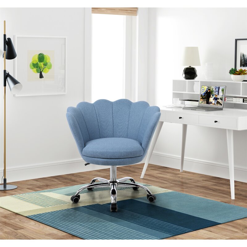 tobiah velvet task chair