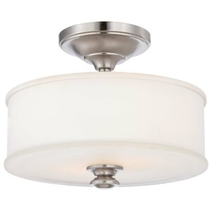 Bowers 2-Light Semi-Flush Mount