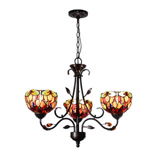 Go to store & view more images Shire Dragonfly 3-Light Bowl Pendant by Astoria Grand