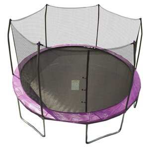 12' Round Trampoline with Safety Enclosure