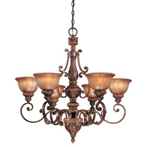 Dee 6-Light Shaded Chandelier