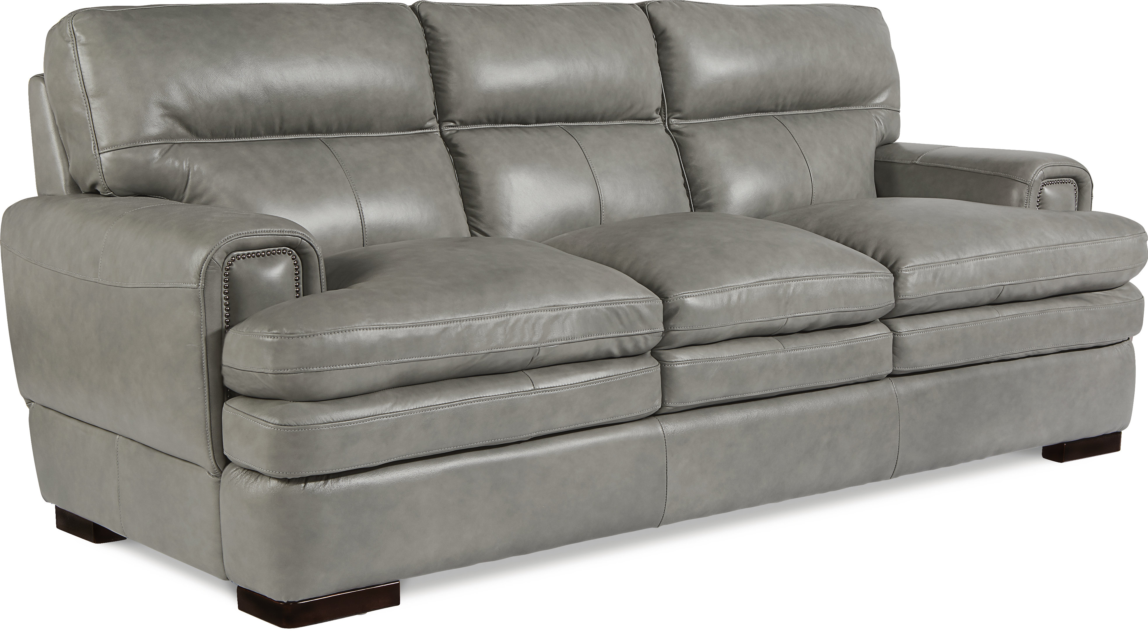 La Z Boy Jake Leather Sofa Reviews Wayfair