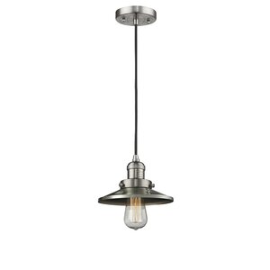 Railroad Shade 1-Light Mini Pendant