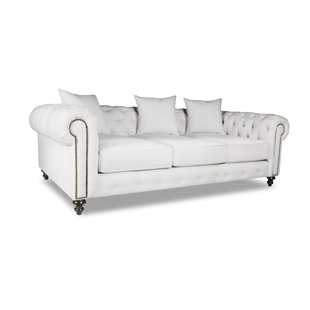 Etheredge Plush Deep Chesterfield Sofa by Darby Home Co Herry Up