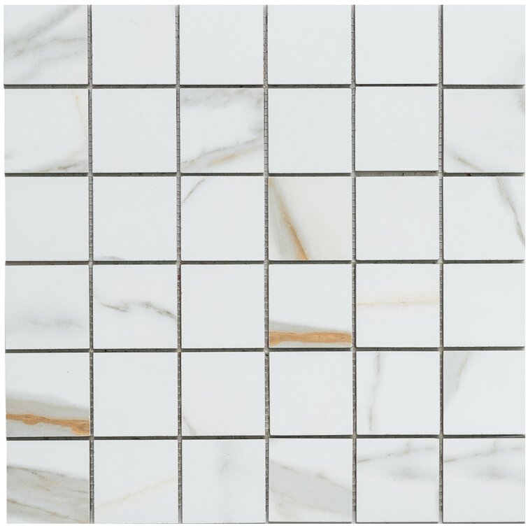 Chronos 2X2 Porcelain Matte Mosaic Wall & Floor Tile Sheet