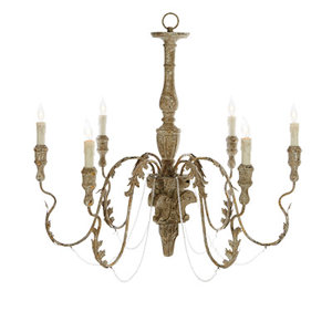 Charlemagne 6-Light Candle-Style Chandelier