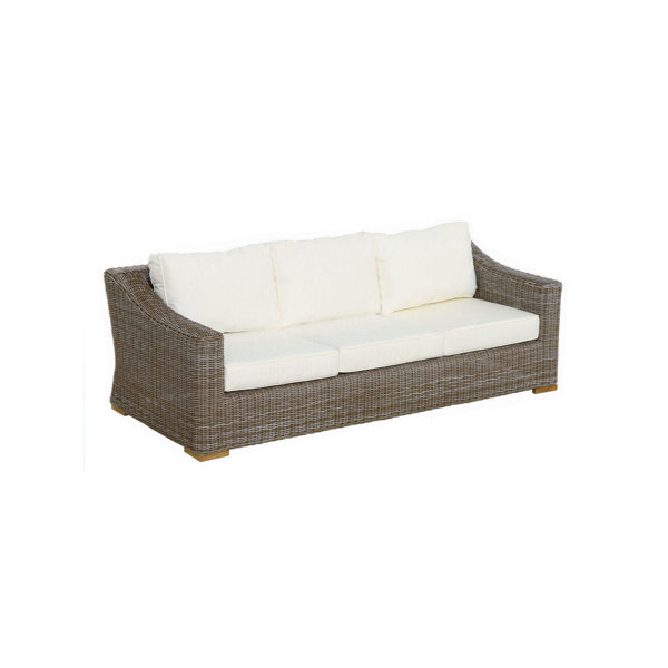 Rosecliff Heights Brianna Deep Seating Patio Sofa With Sunbrella
