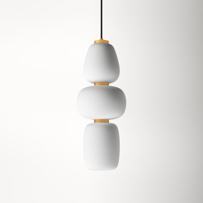 kace 1 - light unique/statement geometric led pendant