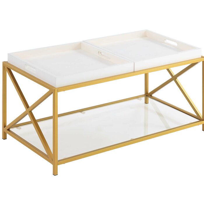 Gold Flamingo Carmelo 3 Piece Coffee Table Set & Reviews | Wayfair.ca