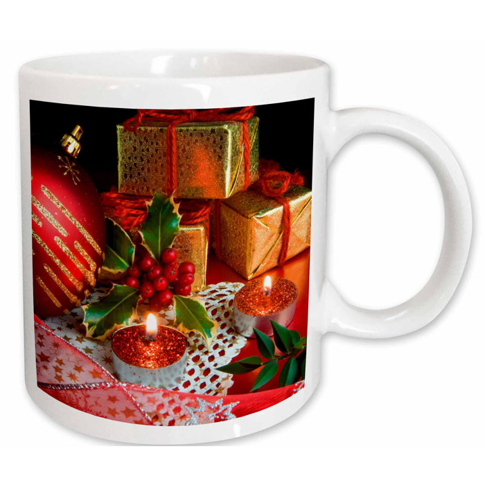 The Holiday Aisle Oneil Christmas Decorations Coffee Mug Wayfair