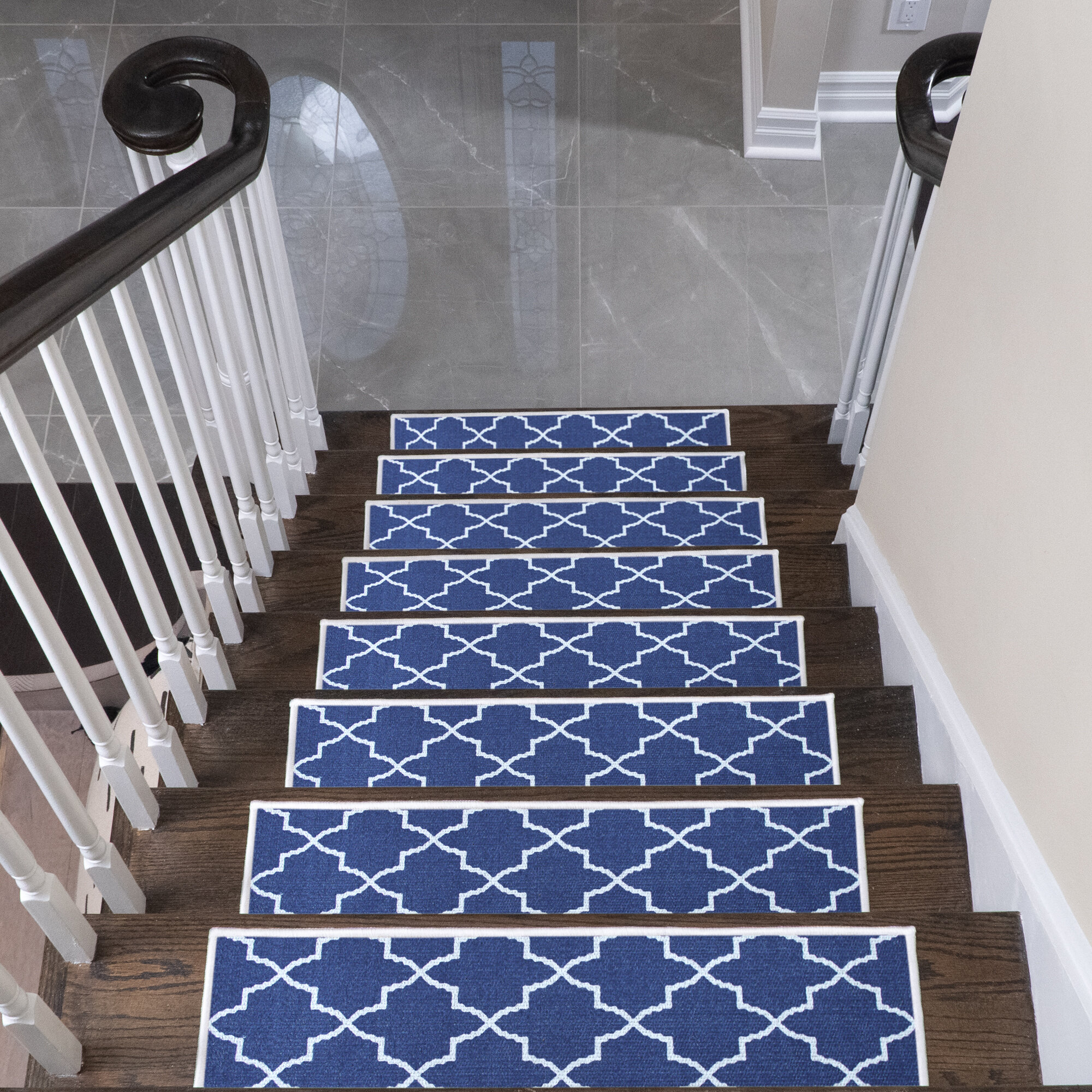 Details about   13 = Step Stair Treads Staircase Step Rug Carpet 9'' x 20''. 