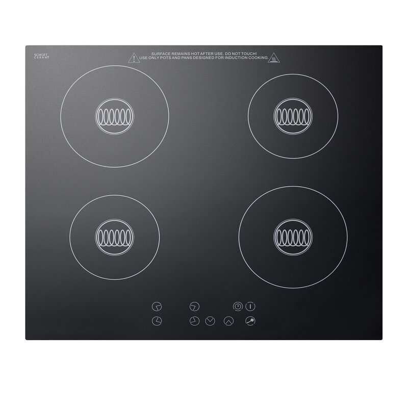 Summit Appliance Summit Built In 23 Induction Cooktop With 4