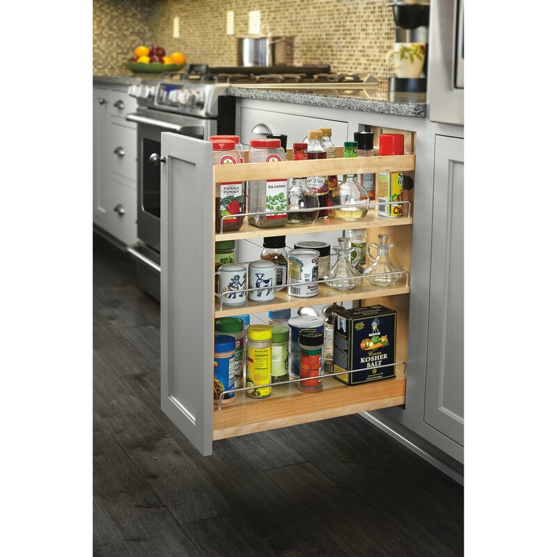 Soft Close Base Cabinet Organizer Pull Out Pantry