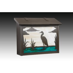 Heron Wall Mounted Mailbox