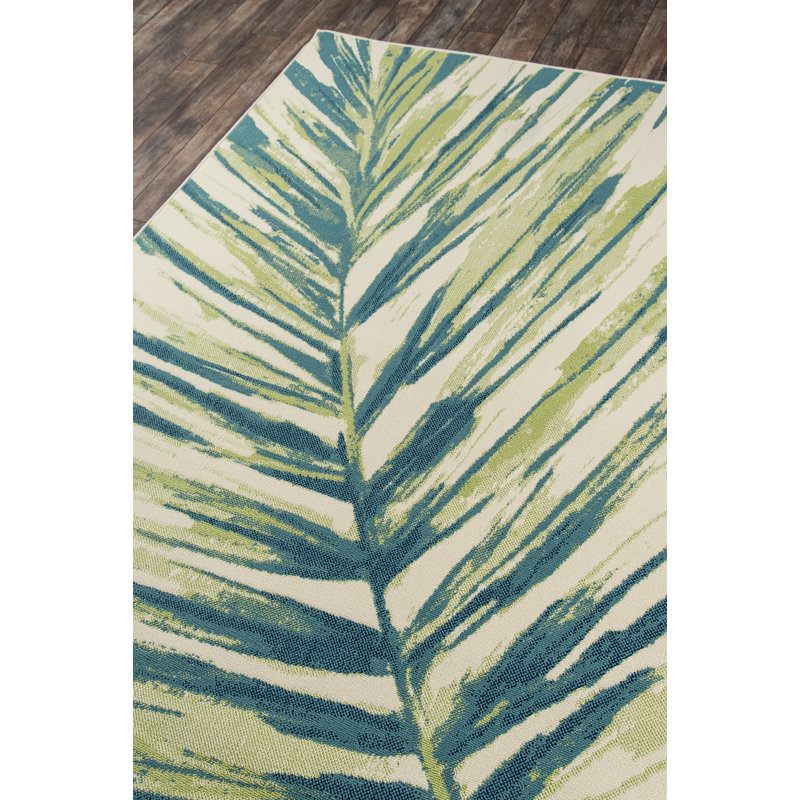 Bay Isle Home Liesel Green Indoor Outdoor Area Rug Reviews Wayfair