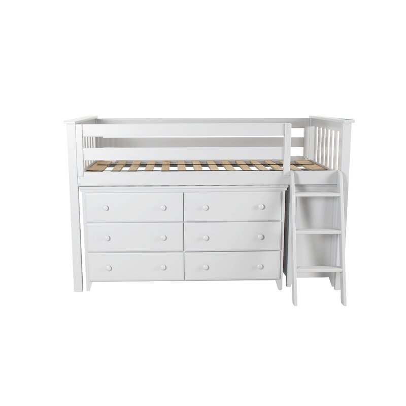 Harriet Bee Ginny Twin Bunk And Loft Configurations Bed With