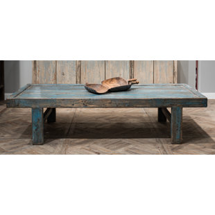 Go to store & view more images Wood Panel Coffee Table by Sarreid Ltd