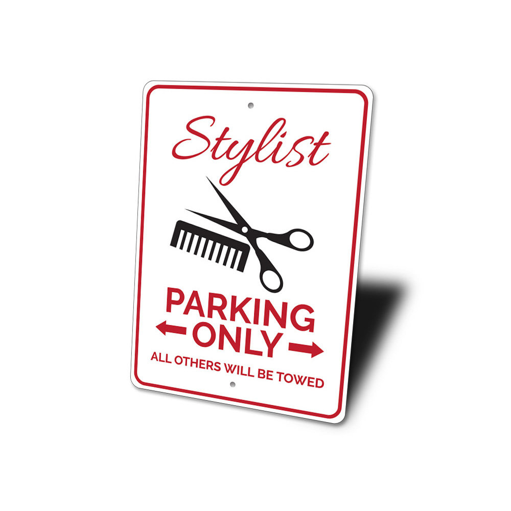Lizton Sign Shop, Inc Stylist Parking Aluminum Sign Wayfair